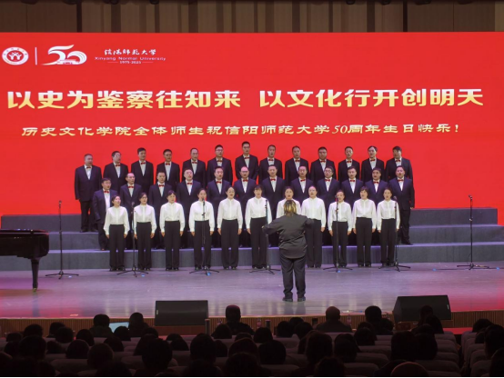 beat365官网在“庆祝beat365英国官方网站建校50周年教职工合唱比赛”中荣获二等奖